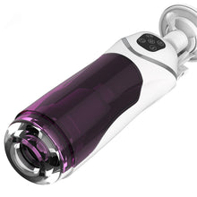 Load image into Gallery viewer, Sex Toy for Men Electric Full Automatic Male Masturbator Rotation Telescopic Voice Interaction Handsfree Sex Machine Real Vagina