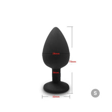 Load image into Gallery viewer, Soft Silicone Anal Butt Plug Prostate Massager Adult Gay Products Anal Plug Mini Erotic Bullet Vibrator Sex Toys for Women Men