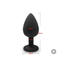Load image into Gallery viewer, Soft Silicone Anal Butt Plug Prostate Massager Adult Gay Products Anal Plug Mini Erotic Bullet Vibrator Sex Toys for Women Men